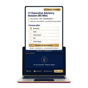 Alternative view of 1:1 Executive Advisory Session (60 Min)