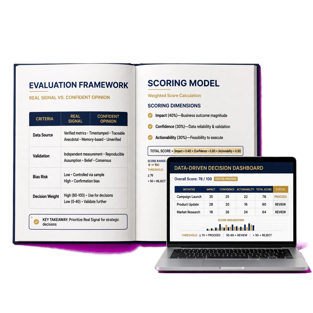 Data-Driven Decision Playbook - detail